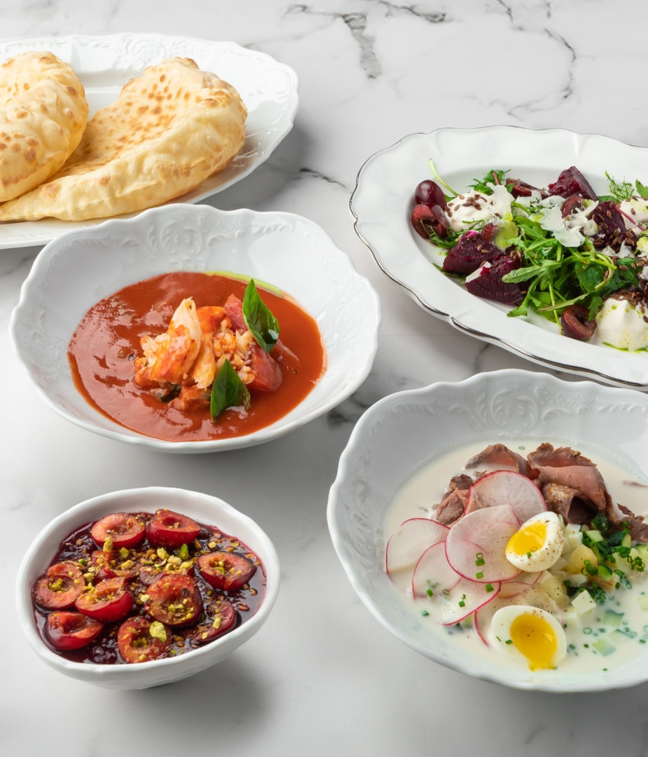 Коллекция летних вкусов в ресторане Villa Verde