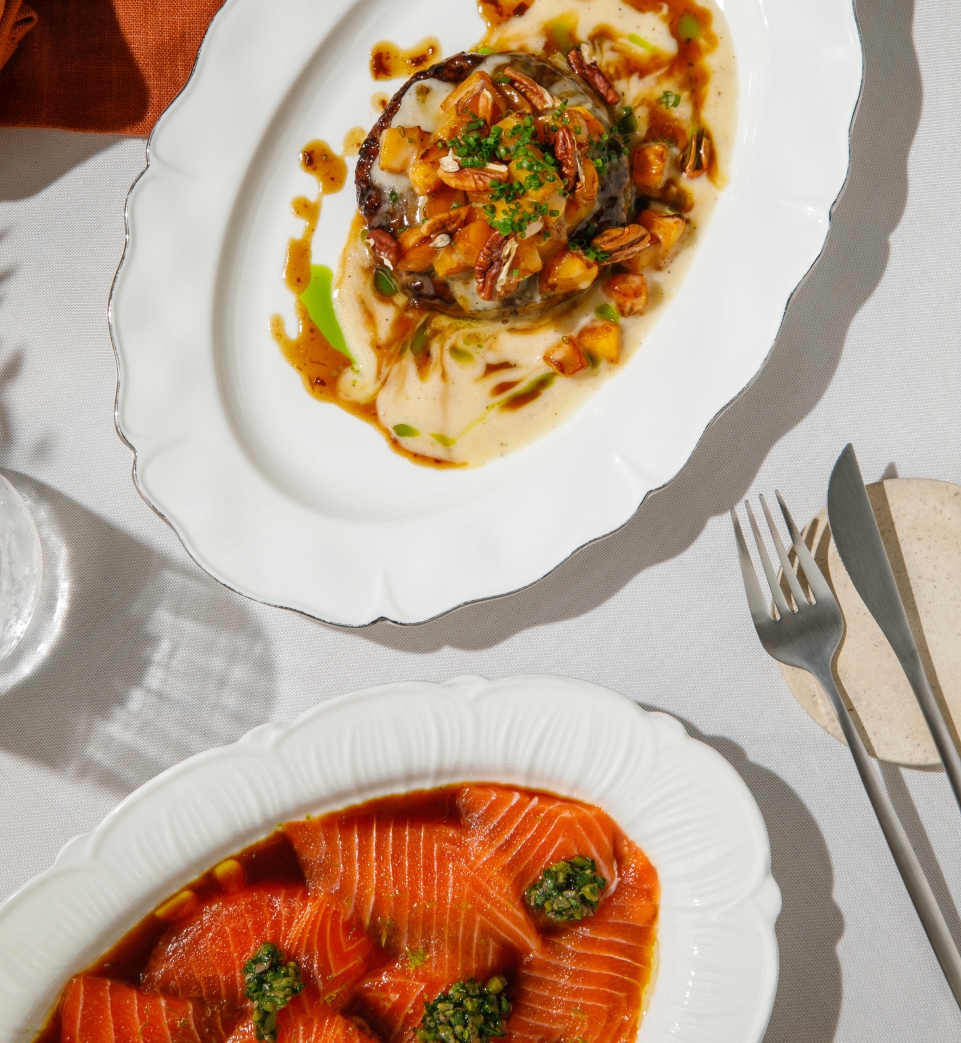 Авторский фьюжн и Raw Bar в ресторане Villa Verde